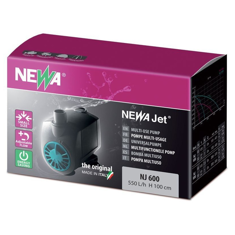 NEWA - NewJet NJ 600 - Bomba universal com vazão ajustável