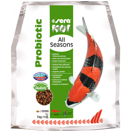 SERA - Koi All Seasons Probiotic - 5 kg - Vrhunska hrana za Koi