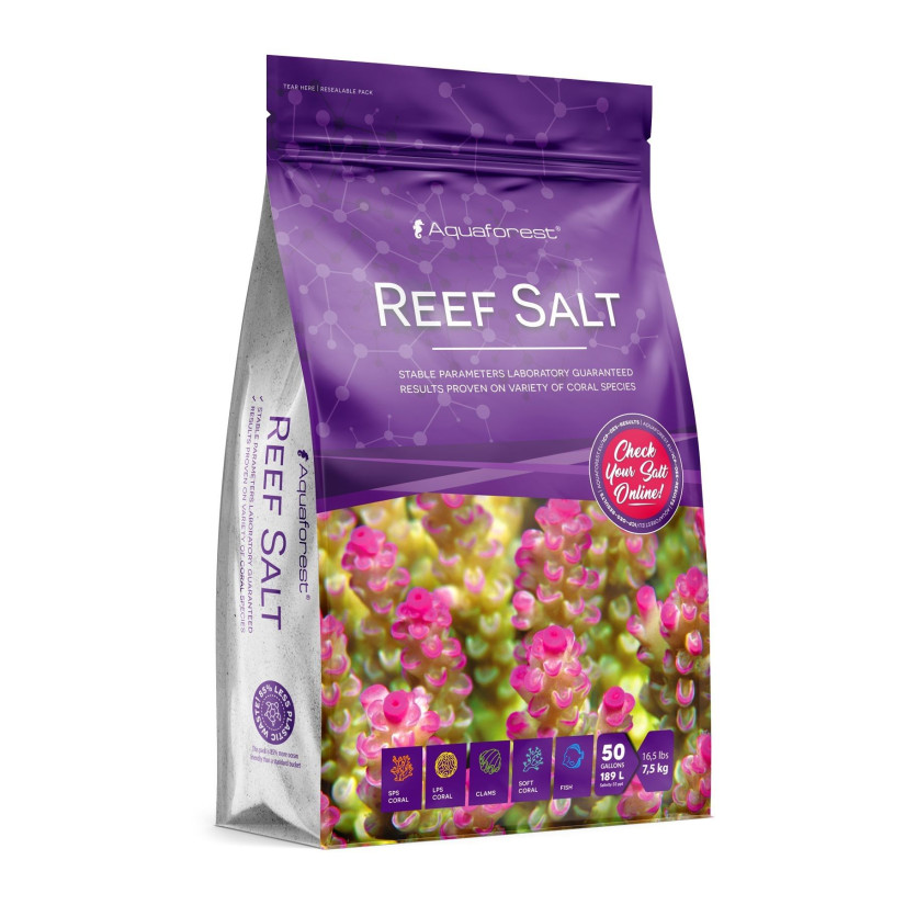 AQUAFOREST - Reef Salt - Sac 7.5Kg