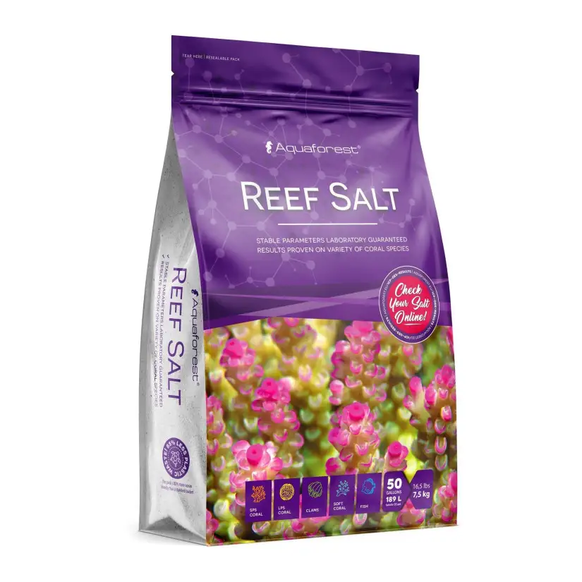 AQUAFOREST - Sal de Arrecife - Bolsa 7.5Kg