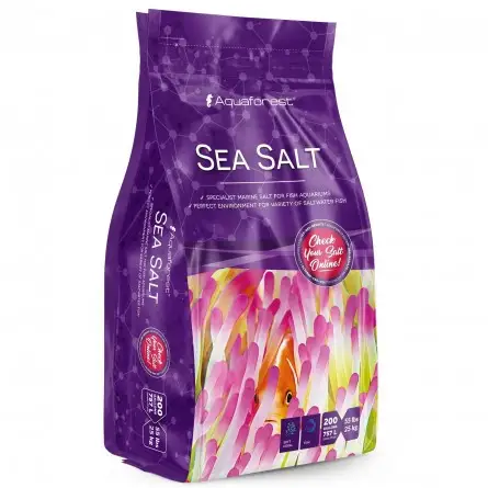 AQUAFOREST - Scatola Sale Marino - Sacco da 25Kg