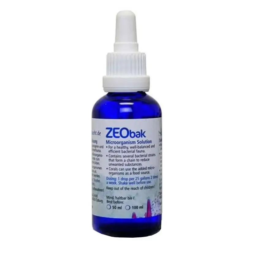 KORALLEN-ZUCHT - Zeobak - 100ml - Bacteriën voor zeeaquaria