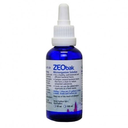 KORALLEN-ZUCHT - Zeobak - 100ml - Bacteriën voor zeeaquaria