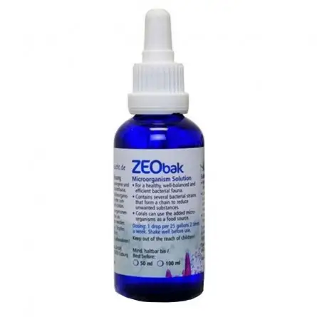 KORALLEN-ZUCHT - Zeobak - 100ml - Bacteriën voor zeeaquaria