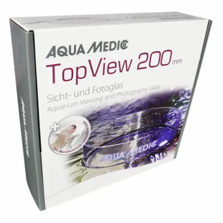 AQUA MEDIC - Top View 200 mm - Beobachtungs- und Fotoglas für Aquarien