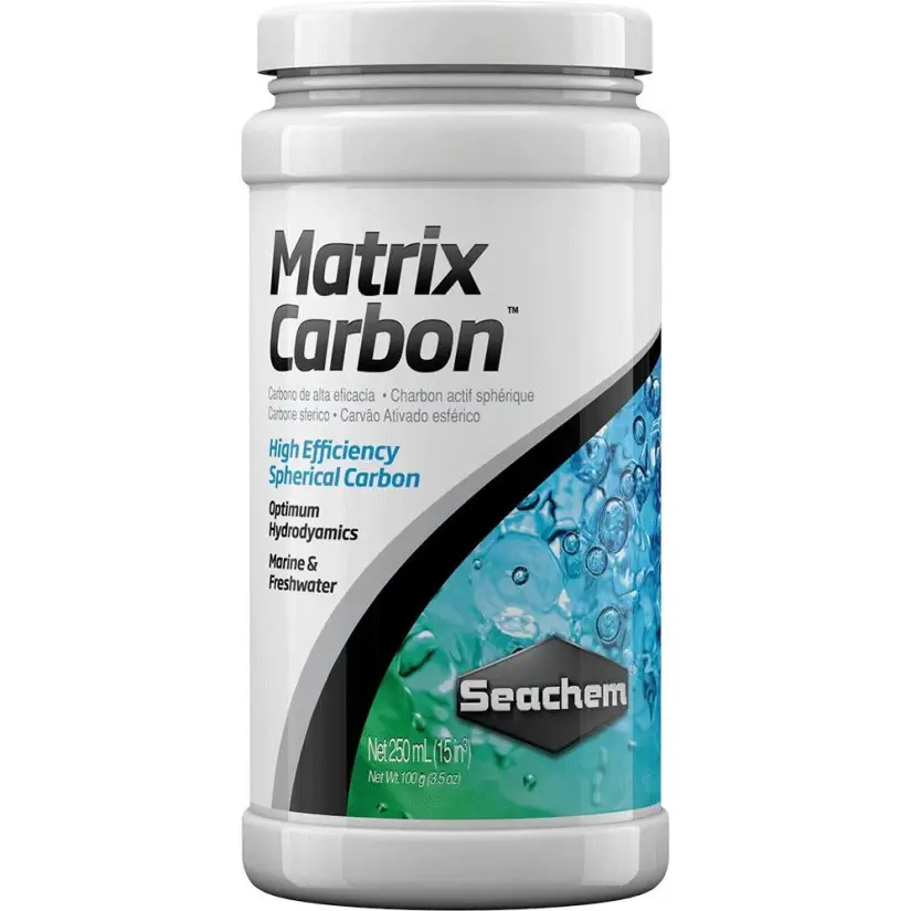 SEACHEM - Matrix Carbon - 250 ml - Activated carbon - Beads