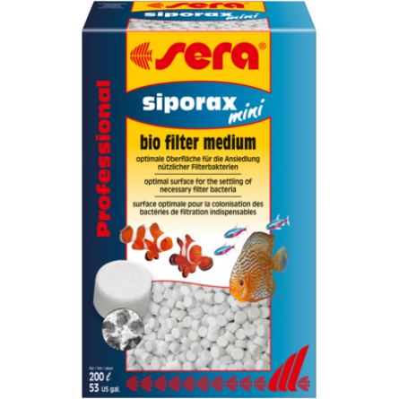 SERA - Siporax Mini Professional - 1000 ml - Sera Filterkeramik - 1