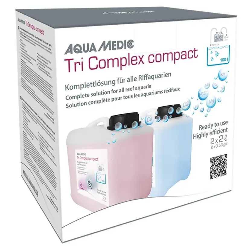 AQUA-MEDIC - Tri Complex Compatto - 2 x 2 litri Aqua-Médic - 1