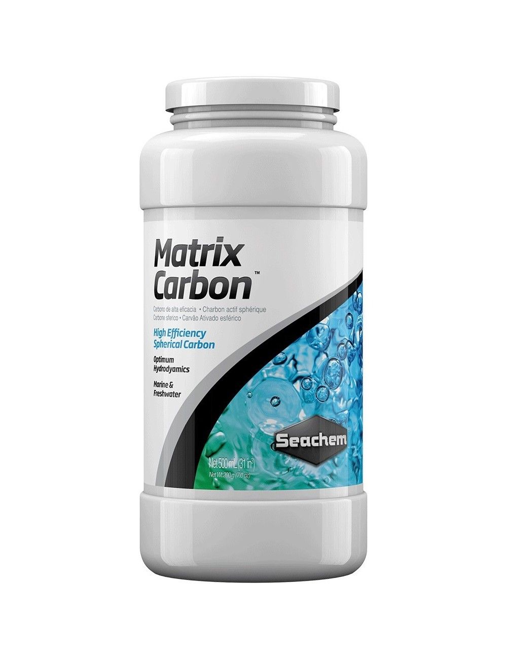 SEACHEM - Matrix Carbon - 500 ml - Actieve kool - Kralen