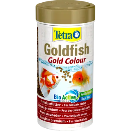 TETRA - Goldfish Gold Color - 250ml - Alimento premium para peces dorados