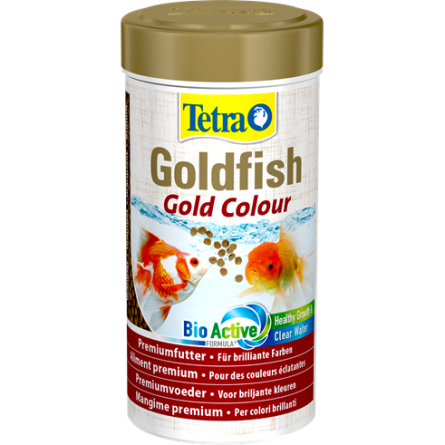 TETRA - Goldfish Gold Color - 250ml - Alimento premium para peixinhos dourados