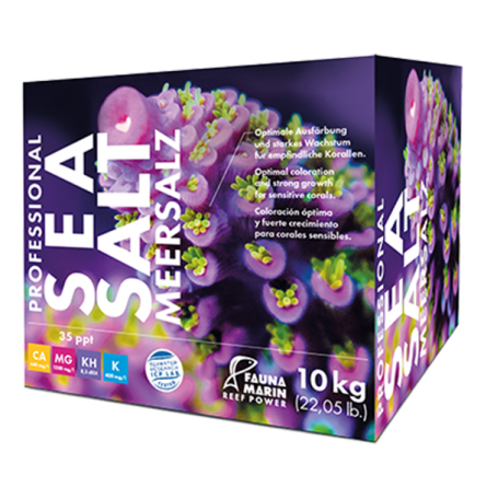 FAUNA MARIN - Professional Sea Salz - 10 kg Carton - Sea salt for reef aquarium