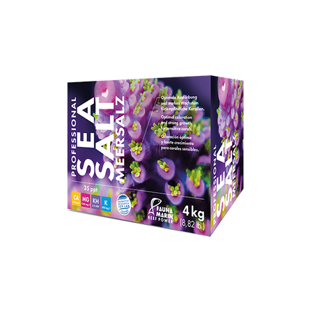 FAUNA MARIN - Professional Sea Salz - 4 kg Carton - Sea salt for reef aquarium