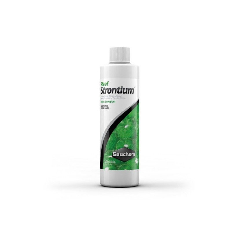 SEACHEM - Reef Strontium - 250ml - Suplemento de estrôncio