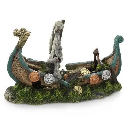 Aqua Della - Barco vikingo - 25.5x10.5x16.5cm