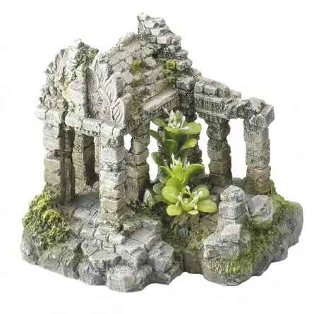 Aqua Della - Bakstenen poort - 17x13x15cm - Verwoeste poort