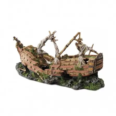 Aqua Della - Galeonwreck XXL - 73x26,5x34cm - Aqua Della boat wreck - 1