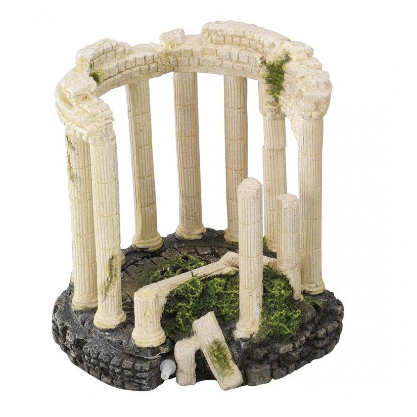 Aqua Della - Römischer Pavillon mit Ausströmerstein S - 11x6x10,5cm - Römische Pavillonruine