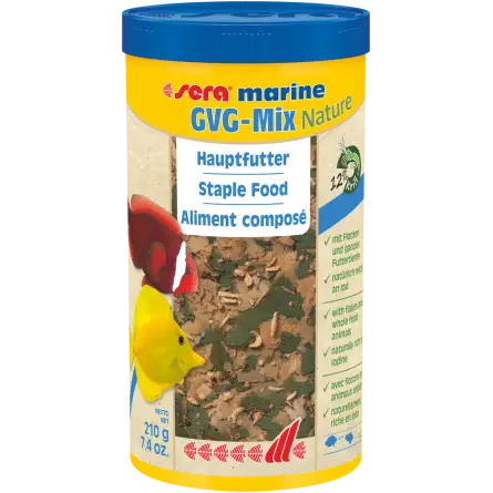 SERA - Marine GVG-Mix Nature - 1000 ml - Alimento composto para peixes de água do mar