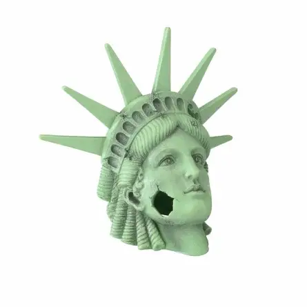 Aqua Della - Lady liberty S - 25.5x16.5x22cm - Statue of liberty head