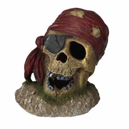 Aqua Della - Pirate skull eyepatch - 7x7x8cm - Crâne de pirate