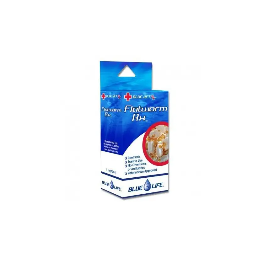 BLUE LIFE USA - Flatworm RX 30 ml - Proti ploskim črvom