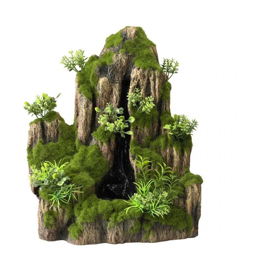 Aqua Della - Moss rock S - Cascata con pompa - 25,5x18x31cm