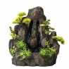 Aqua Della - Wasserfall Waldfelsen 2 Wege S - 27x17,5x29cm - Wasserfall mit Pflanzen