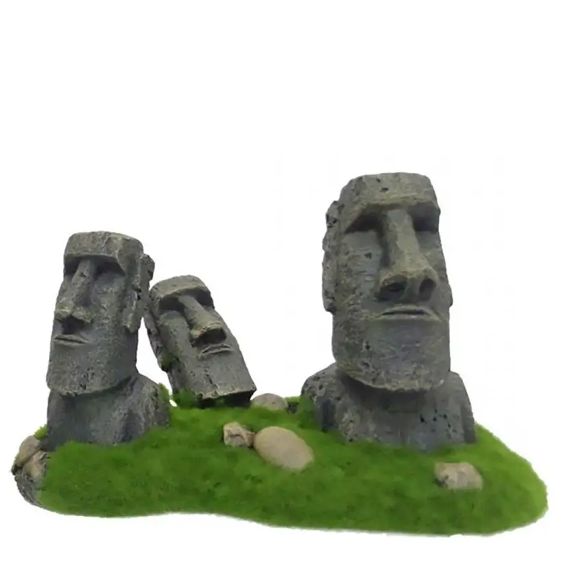 Aqua Della - Isola di Pasqua Moai - 21x12x13cm - Statue Moai