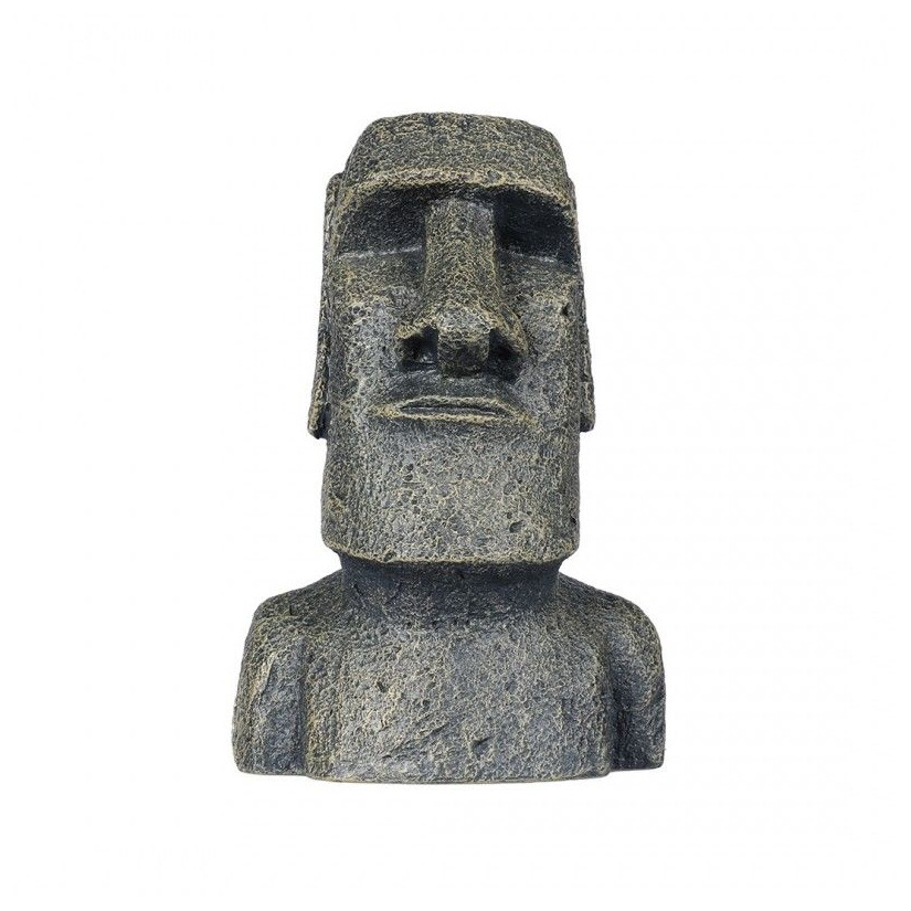 Aqua Della - Rano raraku - 11x9x17cm - Moai statua