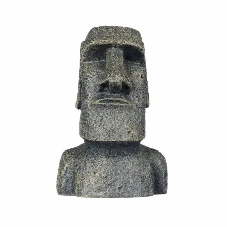 Aqua Della - Rano raraku - 11x9x17cm - Moai statua