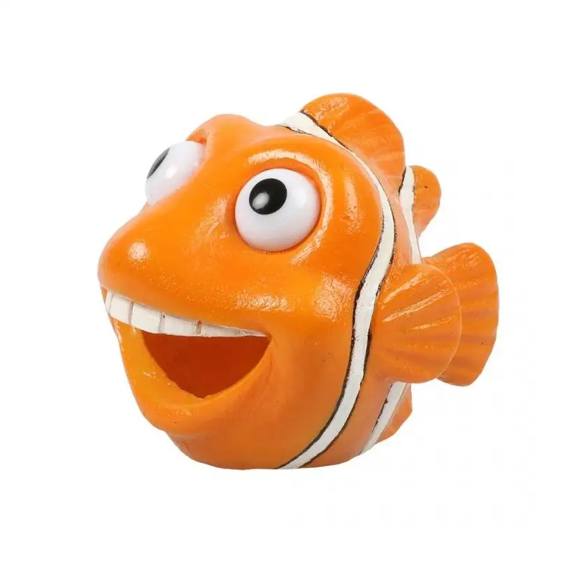 Aqua Della – Orangefarbener Clownfisch – 10,4 x 8 x 7,5 cm