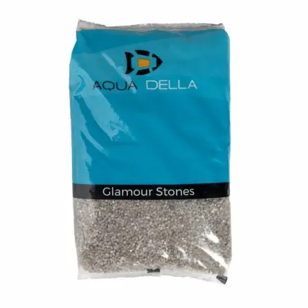 Aqua Della - Aquarium gravel quartz gray - 2-3mm - 2kg