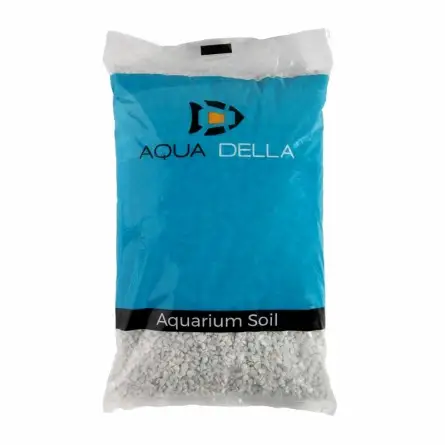 Aqua Della - Acuario grava carrara blanco - 9-11mm - 10kg