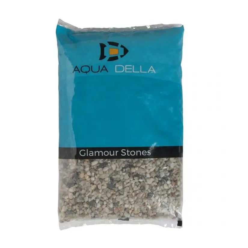 Aqua Della - Aquarium gravel light coarse - 3-6mm - 2kg