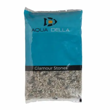 Aqua Della - Aquarium gravel light coarse - 3-6mm - 2kg