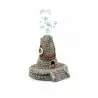 AQUAVIE - DECO R ZEN VUURTOREN BUBBELS - 13,5x11x10,5cm