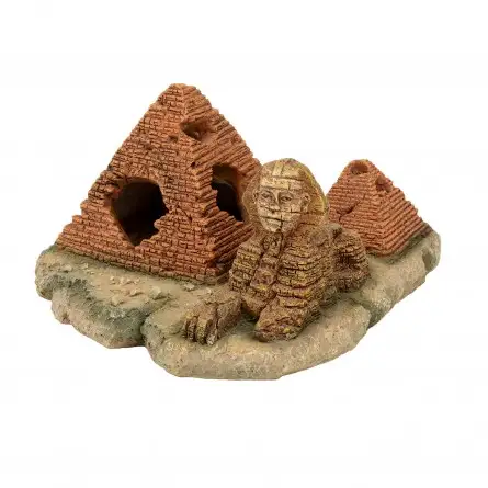 AQUAVIE - DECO R EGIPTO PIRÁMIDE DE PAISAJE - 17x16x8,5cm