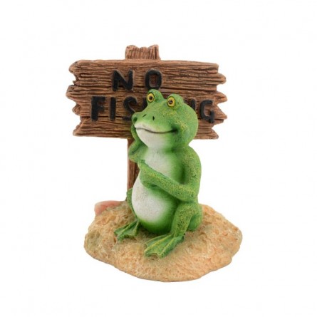 AQUAVIE - PAINEL DECO R FUN FROG - 5,5x5,5x6,5cm