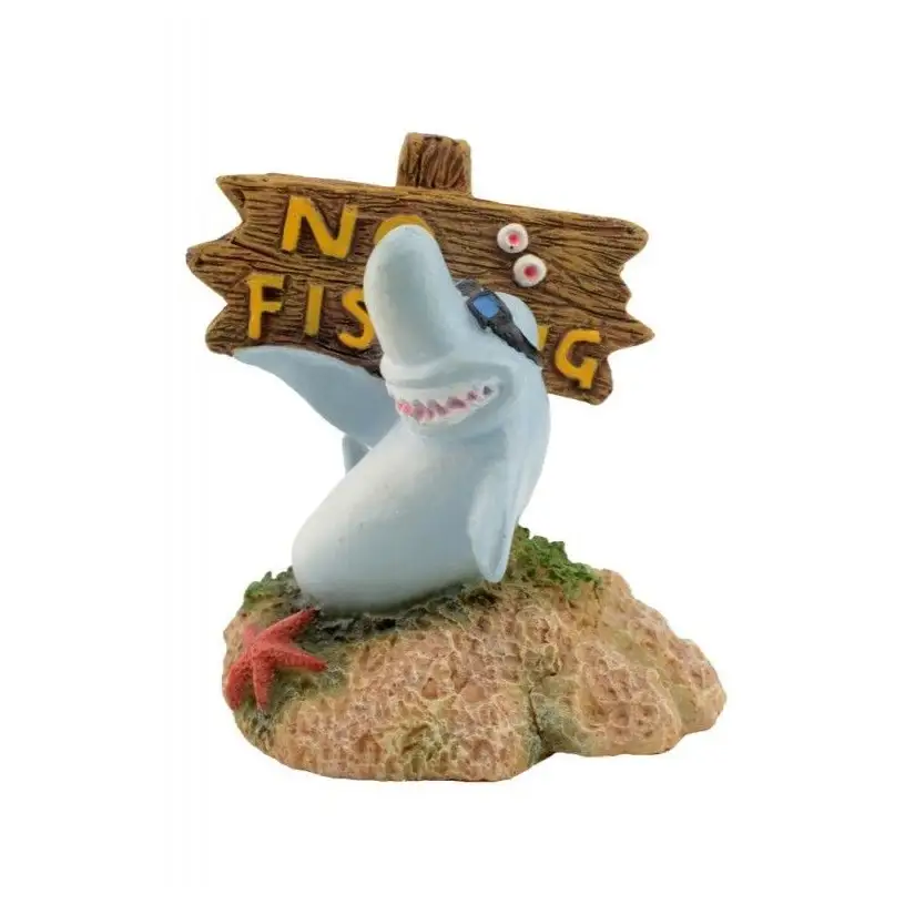 AQUAVIE - DECO R FUN REQUIN PANNEAU - 5x5x6,5cm