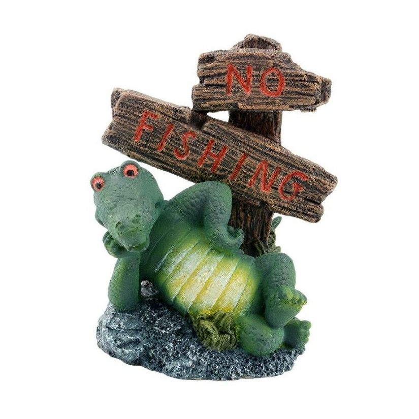 AQUAVIE - DECO R FUN ALIGATOR PANEEL - 8x6,5x11cm