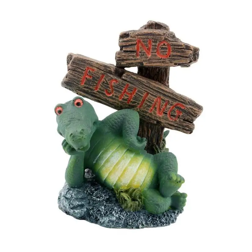 AQUAVIE - PANEL ALIGATOR DECO R FUN - 8x6.5x11cm