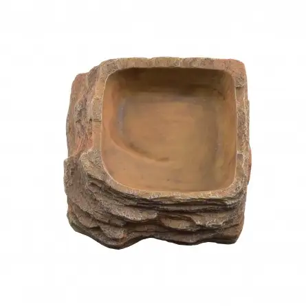 AQUAVIE - BEBEDOR DECO R TERRA ROCK 14 - 14x14x5cm Aquavie - 1