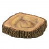 AQUAVIE - BEBEDOR DE MADEIRA DECO R TERRA 12 - 11,8x9,2x2,5cm