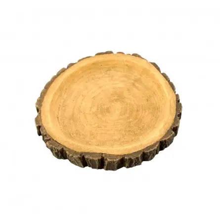 AQUAVIE - DECO R TERRA BERE IN LEGNO TONDO 10 - 10x8x1,5cm