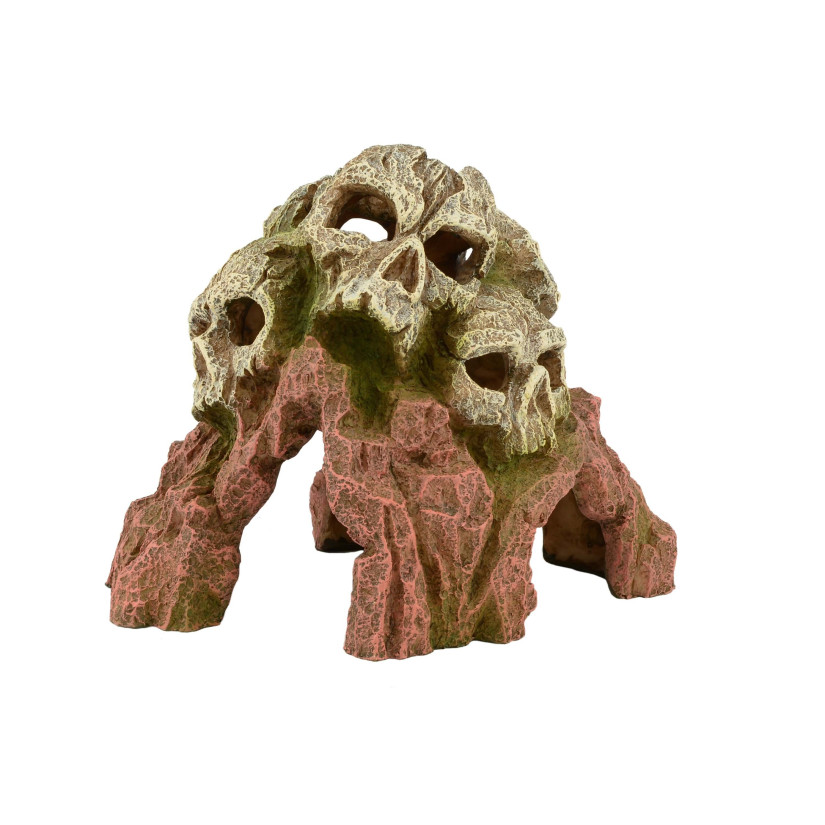 AQUAVIE - DECO R TERRA CAVERN SKULL 18 - 18x13,5x14cm