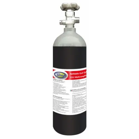 AQUA NOVA - Bombola CO2 ricaricabile - 3,75 kg - 5 litri