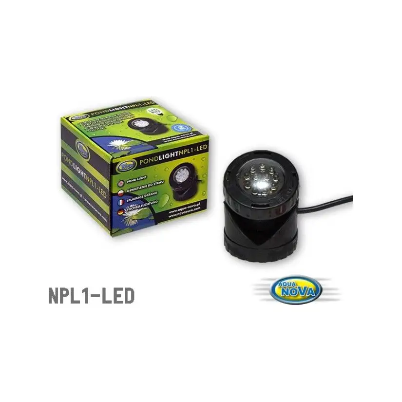 AQUA NOVA - Svetilka za ribnik - NPL1-LED - 1,6 W - Svetilka za vrtni ribnik Aqua Nova - 1