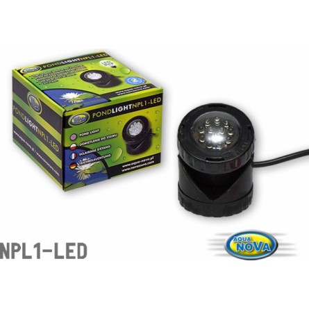 AQUA NOVA - Luz para lago - NPL1-LED - 1,6W - Iluminação para lago de jardim Aqua Nova - 1