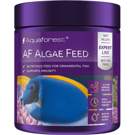 AQUAFOREST - AF Algae Feed L - 120g - Alimento para peces herbívoros